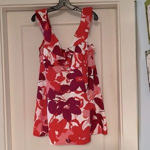 Swimsuits For All Floral Swimdress with Neckline Ruffles Size 24 - NWOT